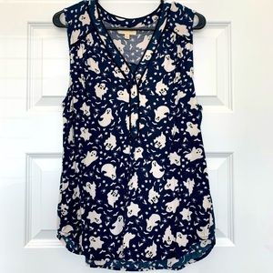 ModCloth Ghost Top - Size Large